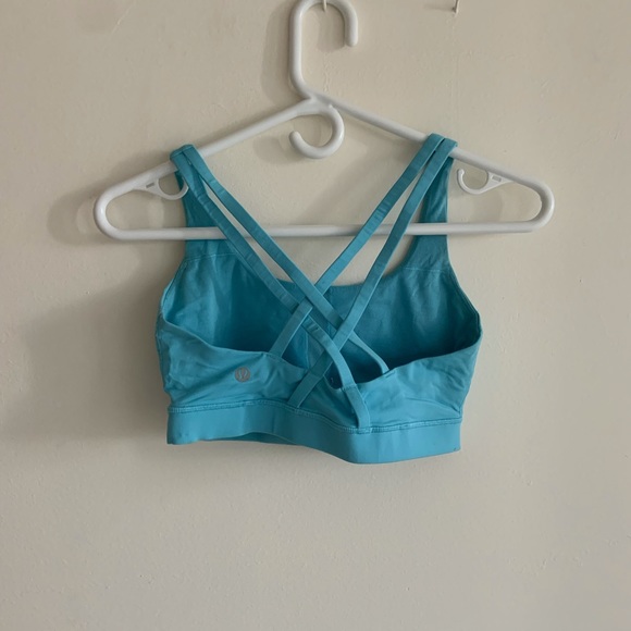 Blue lululemon sports bra - Picture 2 of 2